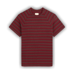 Aimé Leon Dore Jacquard Striped Tee 'Henna'