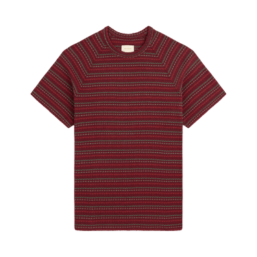 Aimé Leon Dore Jacquard Striped Tee 'Henna'