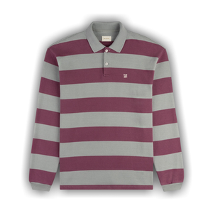 Aimé Leon Dore Striped Crest Rugby 'Light Blue'