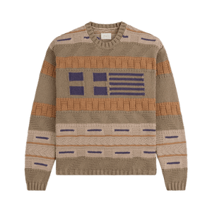 Aimé Leon Dore Simaía Crewneck Sweater 'Brown'