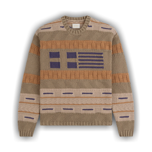 Aimé Leon Dore Simaía Crewneck Sweater 'Brown'