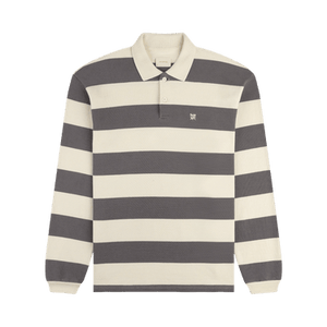 Aimé Leon Dore Striped Crest Rugby 'Coconut Milk'