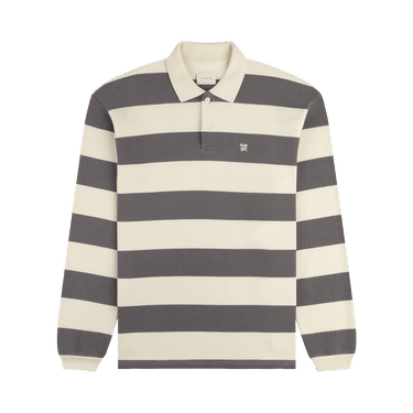 Aimé Leon Dore Striped Crest Rugby 'Coconut Milk'