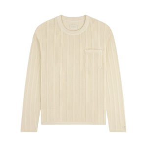 Aimé Leon Dore Racking Stitch Crewneck Sweater 'Cream'