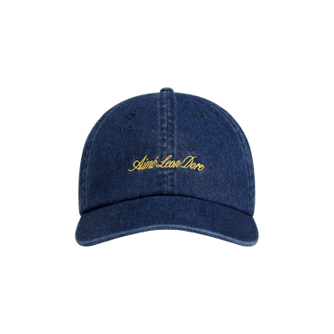 Aimé Leon Dore Denim Script Hat 'Dark Wash'