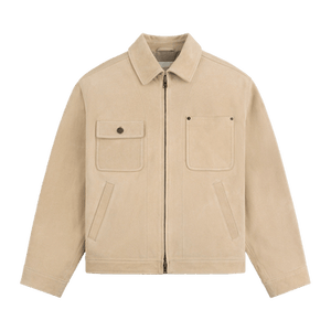 Aimé Leon Dore Leather Ranch Jacket 'Warm Sand'