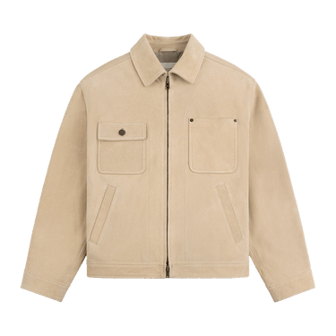 Aimé Leon Dore Leather Ranch Jacket 'Warm Sand'