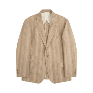 Aimé Leon Dore Single-Breasted Safari Suit Jacket 'Multicolor'