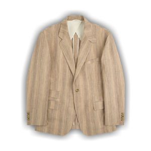 Aimé Leon Dore Single-Breasted Safari Suit Jacket 'Multicolor'
