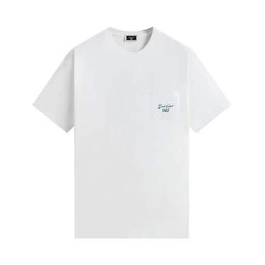 Kith For Bob Ross Artist Bio Vintage Pocket Tee 'White'