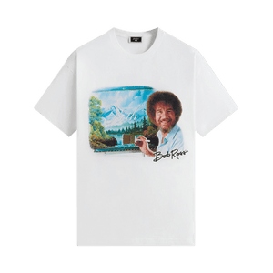 Kith For Bob Ross Portrait Tee 'White'