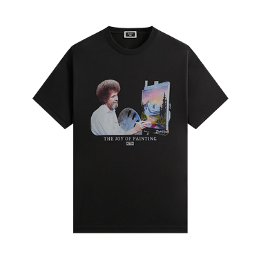 Kith For Bob Ross Joy Of Painting Portrait Tee 'Black'
