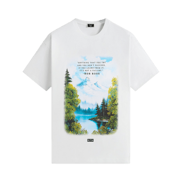 Kith For Bob Ross Inspiration Vintage Tee 'White'