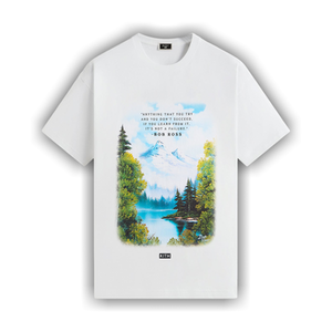 Kith For Bob Ross Inspiration Vintage Tee 'White'