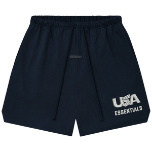 Fear of God Essentials USA Jersey Sweatshort 'Dark Sapphire'