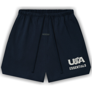 Fear of God Essentials USA Jersey Sweatshort 'Dark Sapphire'