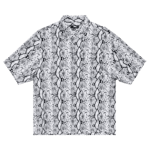 Stussy Python Short-Sleeve Shirt 'Grey'