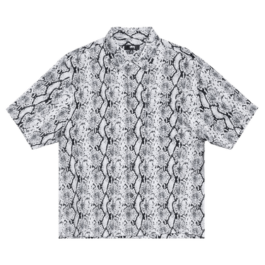Stussy Python Short-Sleeve Shirt 'Grey'