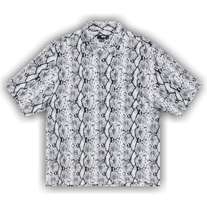 Stussy Python Short-Sleeve Shirt 'Grey'