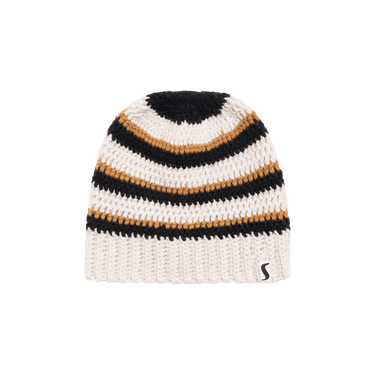 Stussy Stripe Knit Skullcap 'Stone'