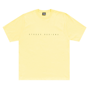 Stussy S Box Tee 'Lemon'