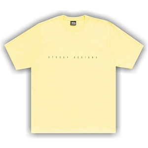 Stussy S Box Tee 'Lemon'