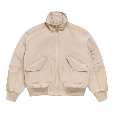Stussy Mock Neck Flight Bomber 'Khaki'