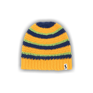 Stussy Stripe Knit Skullcap 'Gold'