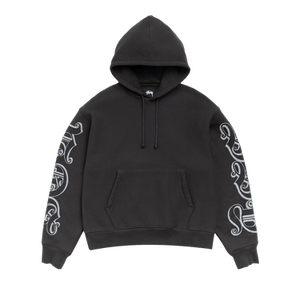 Stussy Motif Print Hoodie 'Black'