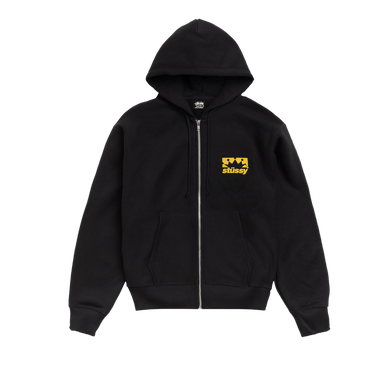 Stussy Box Crown Zip Hoodie 'Black'