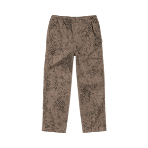 Stussy Beach Pant Cotton Twill 'Fossil'