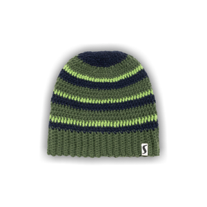 Stussy Stripe Knit Skullcap 'Moss Green'