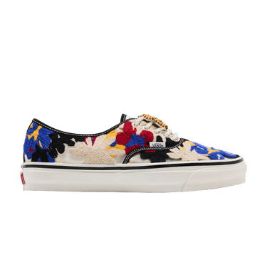 Vans Premium Authentic Needlework 'White Red Blue'