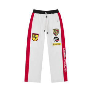 Godspeed GRC Track Pants 'White/Black/Red'