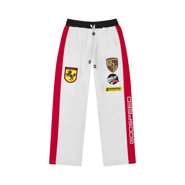 Godspeed GRC Track Pants 'White/Black/Red'