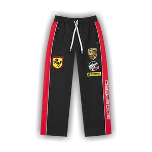 Godspeed GRC Track Pants 'Black/Red'