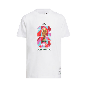 Adidas FIFA World Cup 26 Host City Atlanta Graphic T-Shirt 'White'