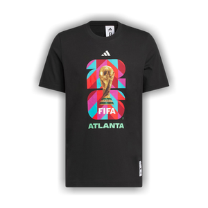 Adidas FIFA World Cup 26 Host City Atlanta Graphic T-Shirt 'Black'