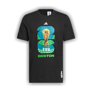 Adidas FIFA World Cup 26 Host City Boston Graphic T-Shirt 'Black'