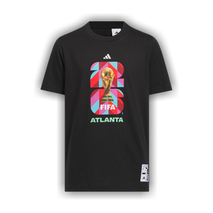 Adidas FIFA World Cup 26 Host City Atlanta Graphic T-Shirt 'Black'