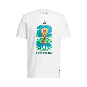 Adidas FIFA World Cup 26 Host City Boston Graphic T-Shirt 'White'