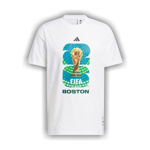 Adidas FIFA World Cup 26 Host City Boston Graphic T-Shirt 'White'