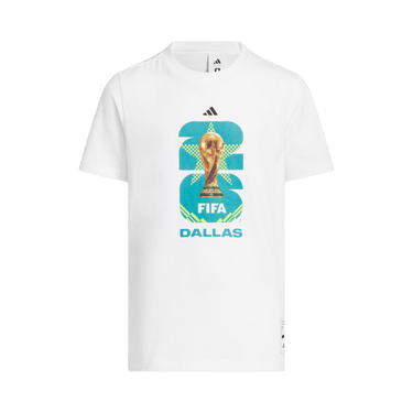 Adidas FIFA World Cup 26 Host City Dallas Graphic T-Shirt 'White'