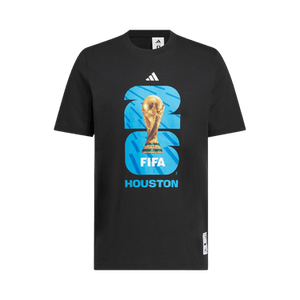 Adidas FIFA World Cup 26 Host City Houston Graphic T-Shirt 'Black'