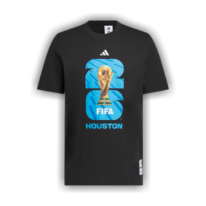 Adidas FIFA World Cup 26 Host City Houston Graphic T-Shirt 'Black'
