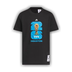 Adidas FIFA World Cup 26 Host City Houston Graphic T-Shirt 'Black'