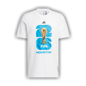 Adidas FIFA World Cup 26 Host City Houston Graphic T-Shirt 'White'