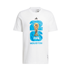 Adidas FIFA World Cup 26 Host City Houston Graphic T-Shirt 'White'