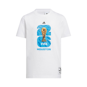 Adidas FIFA World Cup 26 Host City Houston Graphic T-Shirt 'White'