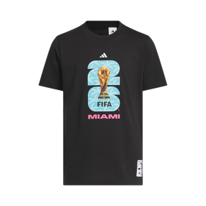 Adidas FIFA World Cup 26 Host City Miami Graphic T-Shirt 'Black'
